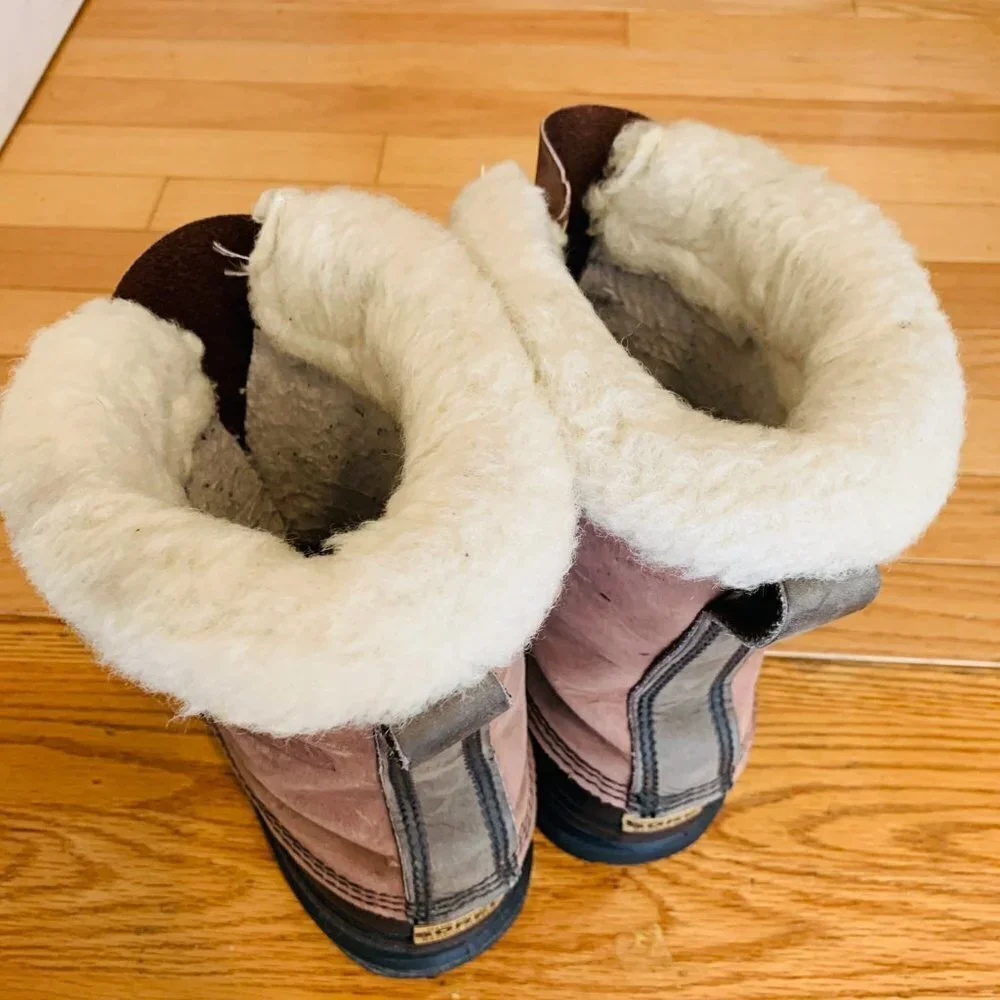 Sorel Big Horn Vintage Kaufman Canada VNC Men's Size 9 Lined Hard Weather Boots